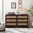 51.18'' Arc Shaped Corner Rattan Cabinet,6-Drawers Rattan Storage Cabinet Rattan Drawer,For Living Room Bedroom,And Kitchen-17676587