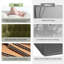 Chaise de travail en velours Doreen-1297583123