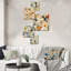 Labrosse - ensemble d'art mural floral de 5