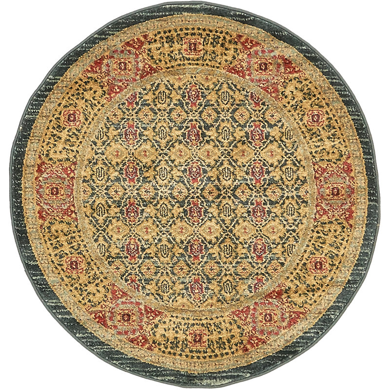 Ophelia Oriental Indoor Rug, Round 3'3"