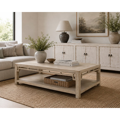 Peking Ming Solid Wood Single Coffee Table