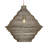  Sigh Woven Brass 1 Light Pendant