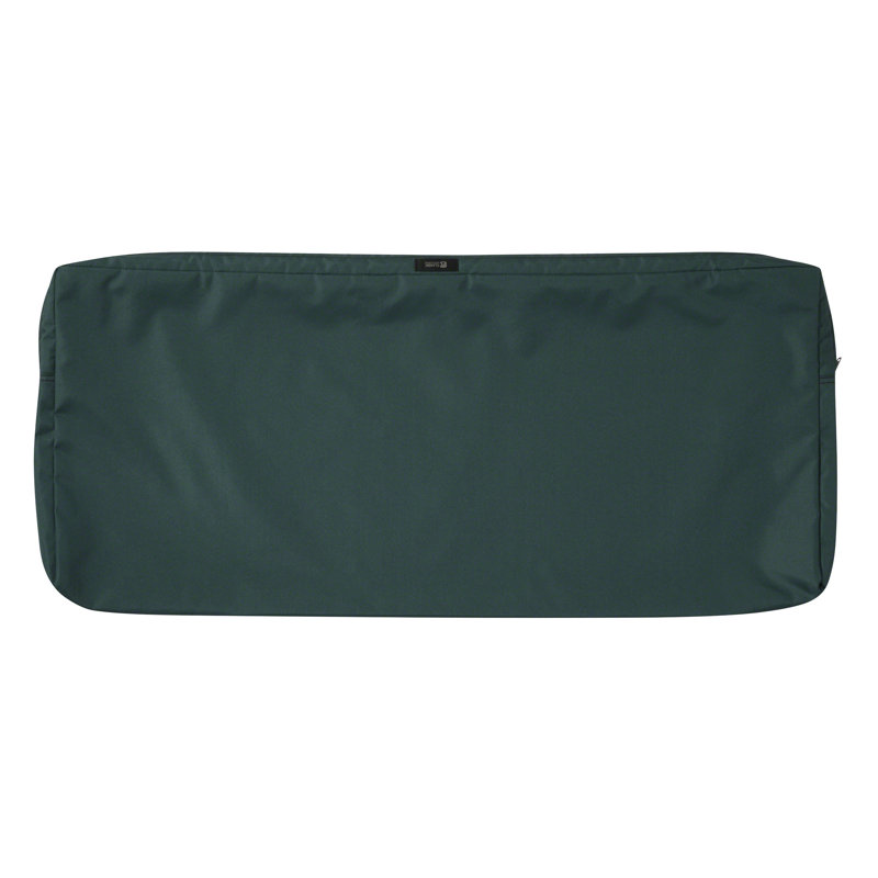 Jaylon Indoor/Outdoor Cushion Cover, 3" H x 42" W x 18" D, Mallard Green
