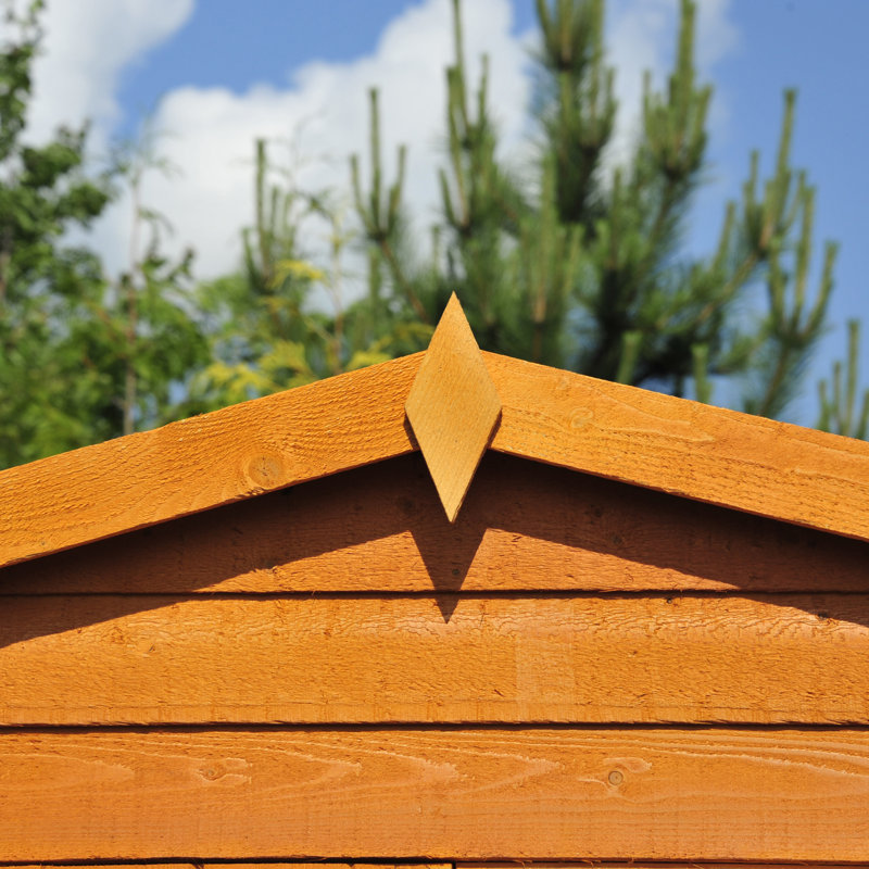 Garden Value 6 Ft. W x 10 Ft. D Overlap Storage Shed, Yes