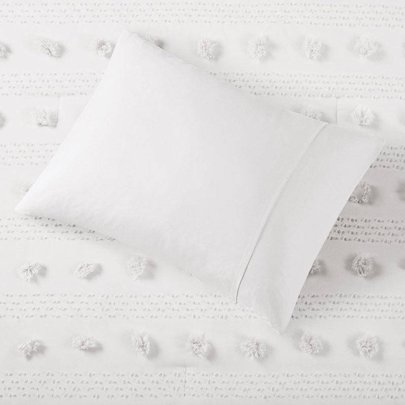 Ensemble de literie en jacquard élégant TG, édredon en polyester hypoallergénique