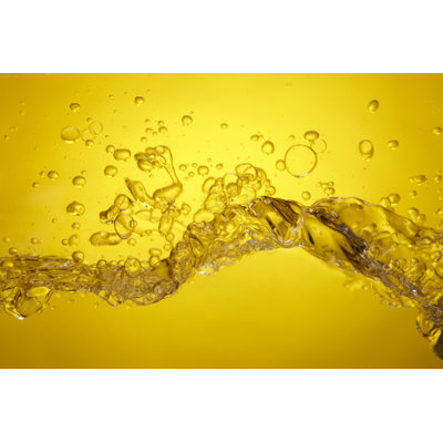 Yellow Bubbles and Splashes by Hirkophoto