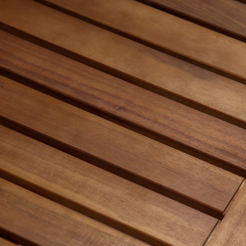 JECO INDUSTRIAL WOOD AND METAL BENCH, Teak