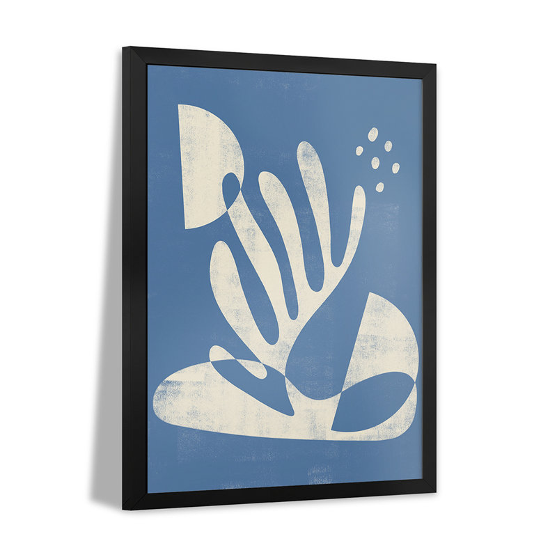 «Abstract Sky Shape II», affiches encadrées de qualité supérieure, H 24 po x l 16 po