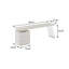 Bureau 86,61 "rectangulaire simple blanc crème-2088864412
