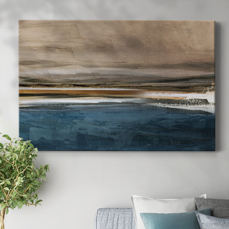 Faraway Memory-Gallery Wrapped Canvas, 12" H x 18" W