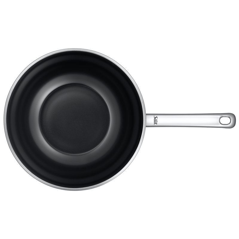Wuhan 28cm Non-Stick Stainless Steel Wok