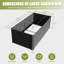 Lit de jardin polyvalent en métal pour les plantes et le jardinage-455347345-455347347