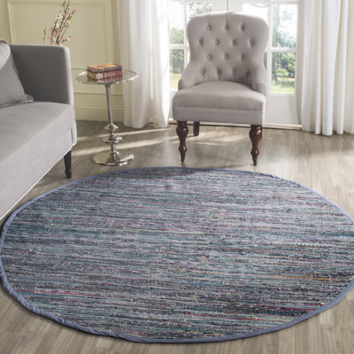 Tapis rayé en coton Feliciano