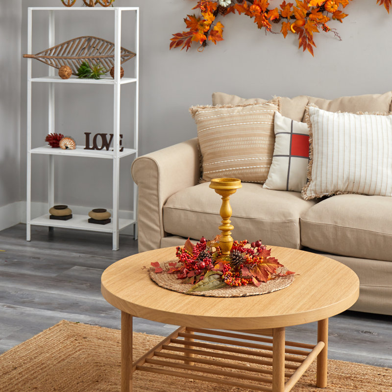 Maple Leaf Candelabrum Arrangement