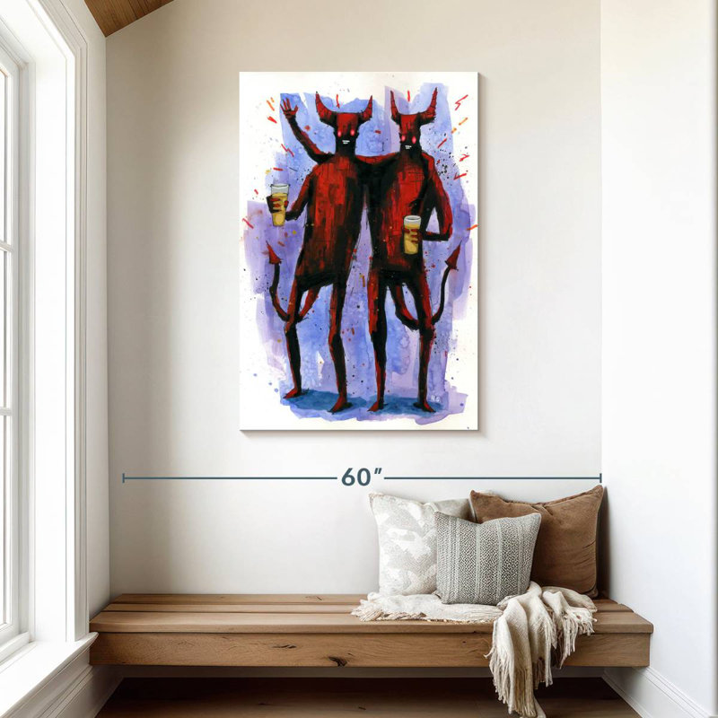 Helluva Good Time, 45" H x 30" W