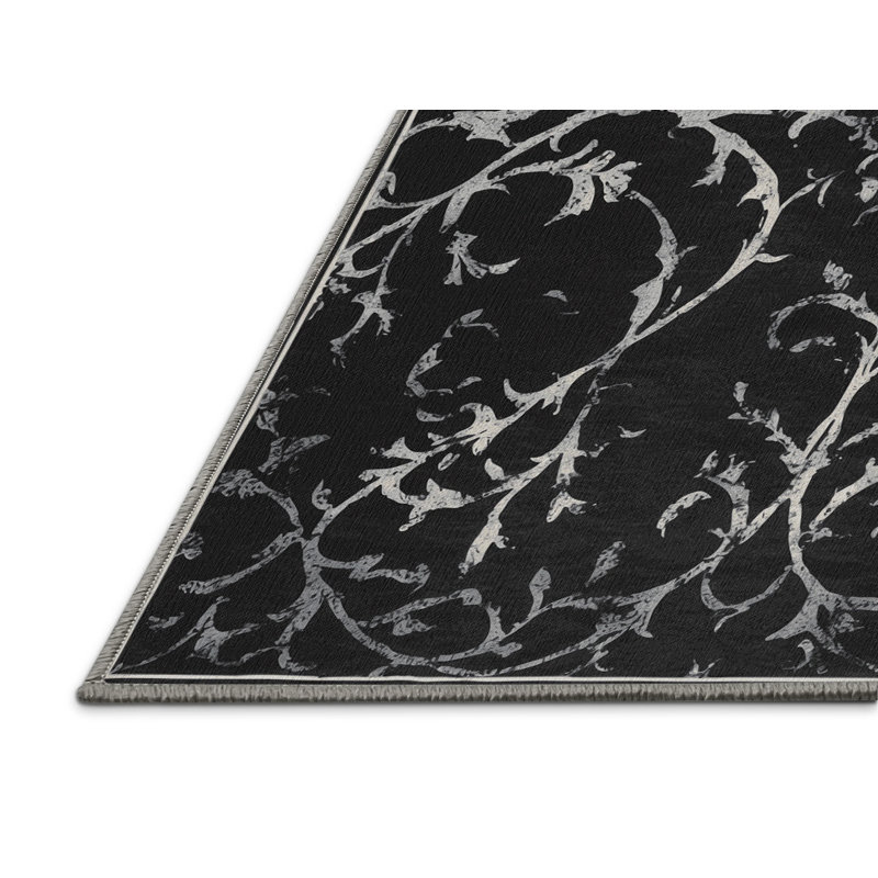 Phantom Bloom Rug, Rectangle 2' x 3'
