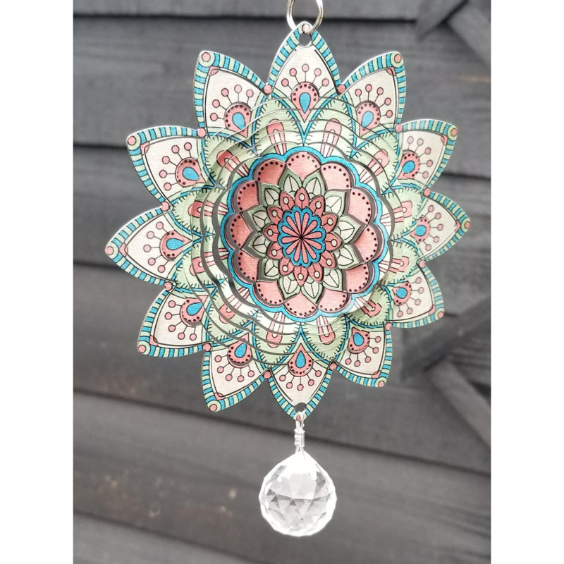 Spurrell Metal Abstract Suncatcher, 39cm H x 10cm W x 3cm D