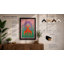 Twin Giraffes in Arch Modern - Framed Print-143013701-143013700