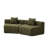 Daijha Modular Compression Sectional Sofa with Soft Upholstery-122062187
