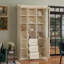Armoire garde-manger 92,5 po H à quatre portes avec 3 tiroirs et centre ouvert