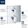 Grohtherm® Dual Function 2-Handle Thermostatic Trim