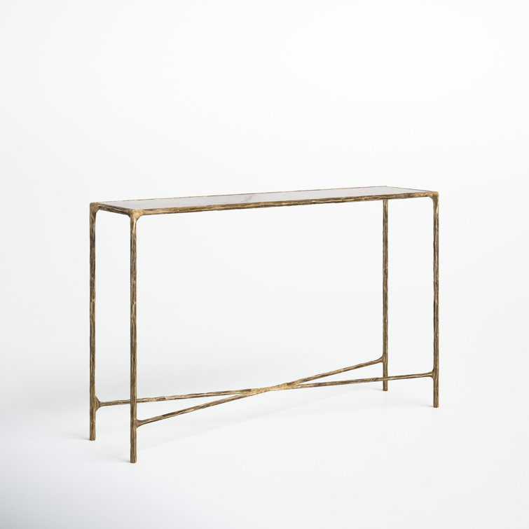 Natalia 48 Console Table, Level of Assembly: Partial Assembly, Overall  Product Weight: 46 lb. 