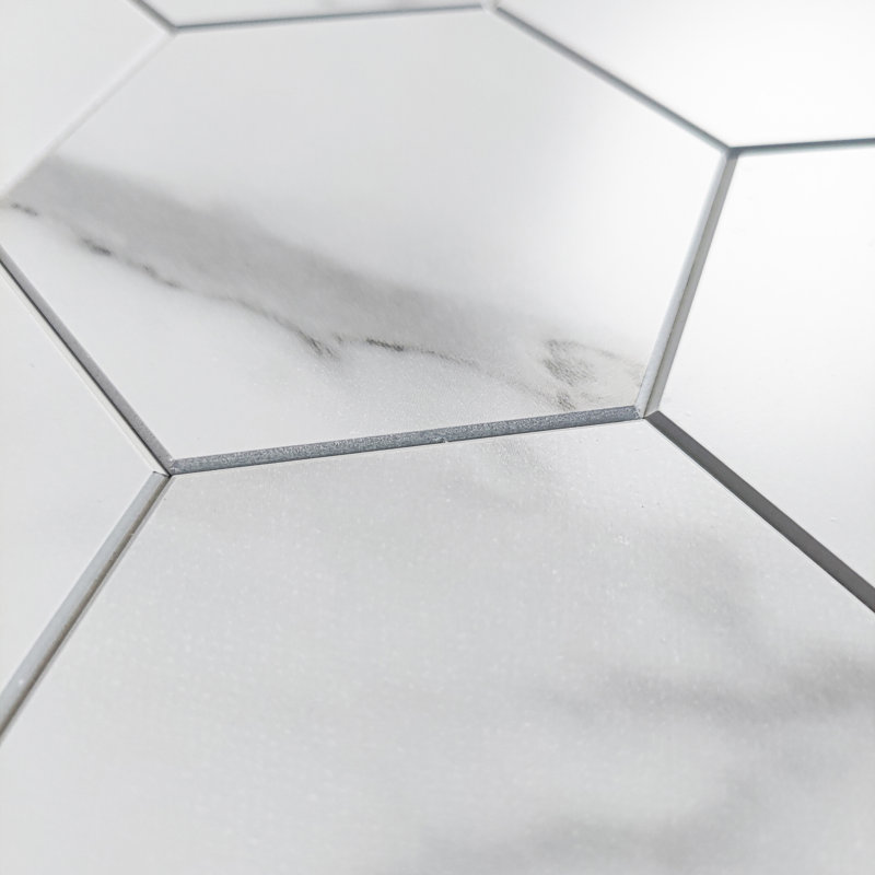 3 in. W x 3.3 in. L Fireplace Surround Peel and Stick Mosaic Tile
