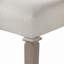 Ensemble de table de salle à manger rustique 6 pièces Sienna avec panneau de fibres à densité moyenne et placage de chêne-116503085