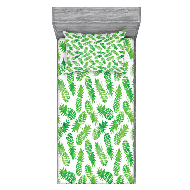 Microfiber Sheet Set, Twin XL Sheet Set with Fitted Sheet