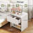 Modern Nightstand with Drawer Storage, Engineered Wood Construction-1006812329