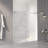 56-60"W x 70"H Frameless Double Sliding Shower Door,5/16" (8mm) Thick SGCC Tempered Clear Glass,Double Side Easy Clean Coat,Brushed Nickel Finished With Buffer-118099558