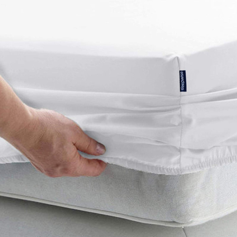 Microfiber Fitted Sheet, 140 x 200cm, Pink