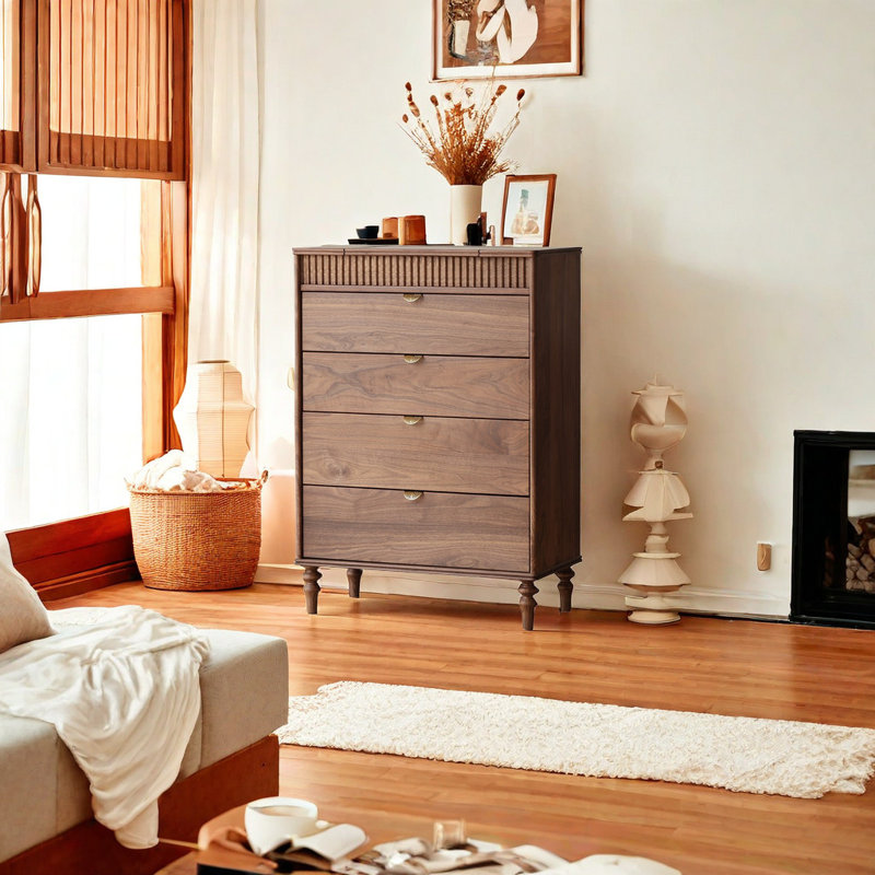 Commode d'appoint avec rangement Vintage