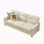 Canapé 3 places 82 pouces en tissu molletonné compressé moderne pour le salon, la chambre à coucher, le bureau et les espaces de divertissement-663615580-663615907