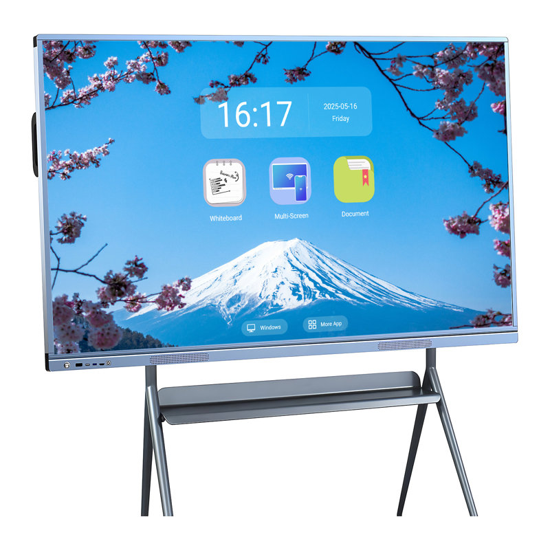 JYXCN Smart Board, ordinateur tout-en-un interactif, écran tactile avec système double et partage de nuage - pour la salle de classe, le bureau et les présentations?