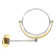 Double Face Mirrors Metal Wall Mirror