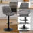 Jeninne Swivel Adjustable Height Bar Stool-808224737-814305476