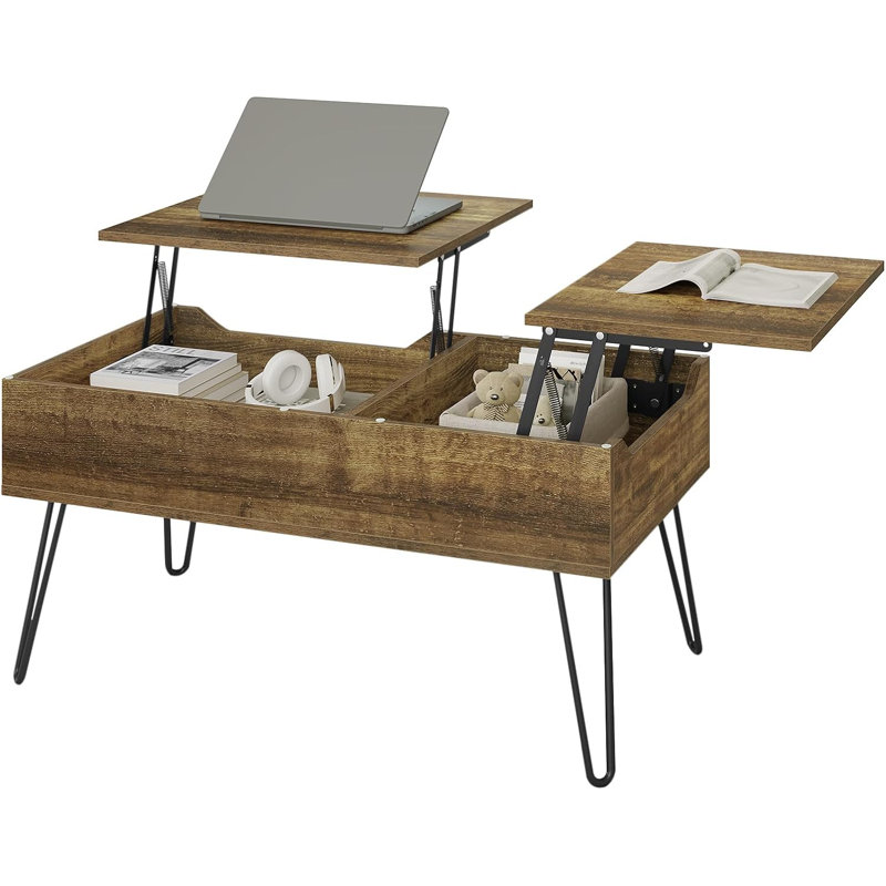 Sonali End Table, Rustic Oak