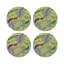 Sous-verres ronds en cuir Pheasant-119015313