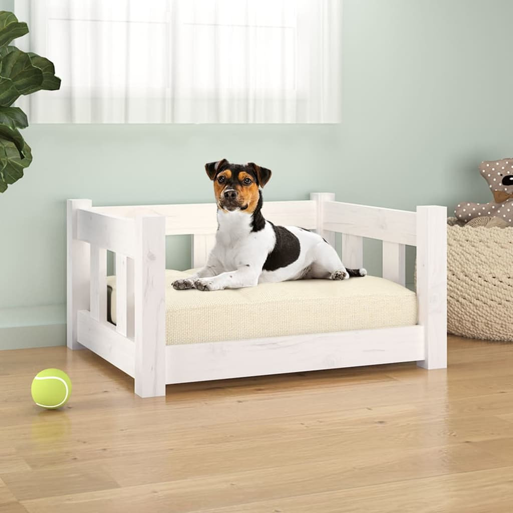 Archie & Oscar Dog Bed 105.5X75.5X28 Cm Solid Wood Pine