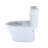TOTO Aquia IV Two-Piece Elongated Dual Flush 1.28 and 0.9 GPF Skirted Toilet with CEFIONTECT, Cotton White