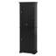 Grande armoire de rangement pour salle de bain, armoire de rangement autoportante avec tiroir et tablette réglable-1110864366