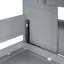 Lit escamotable double sur double avec lève-personne hydraulique et conception de bureau