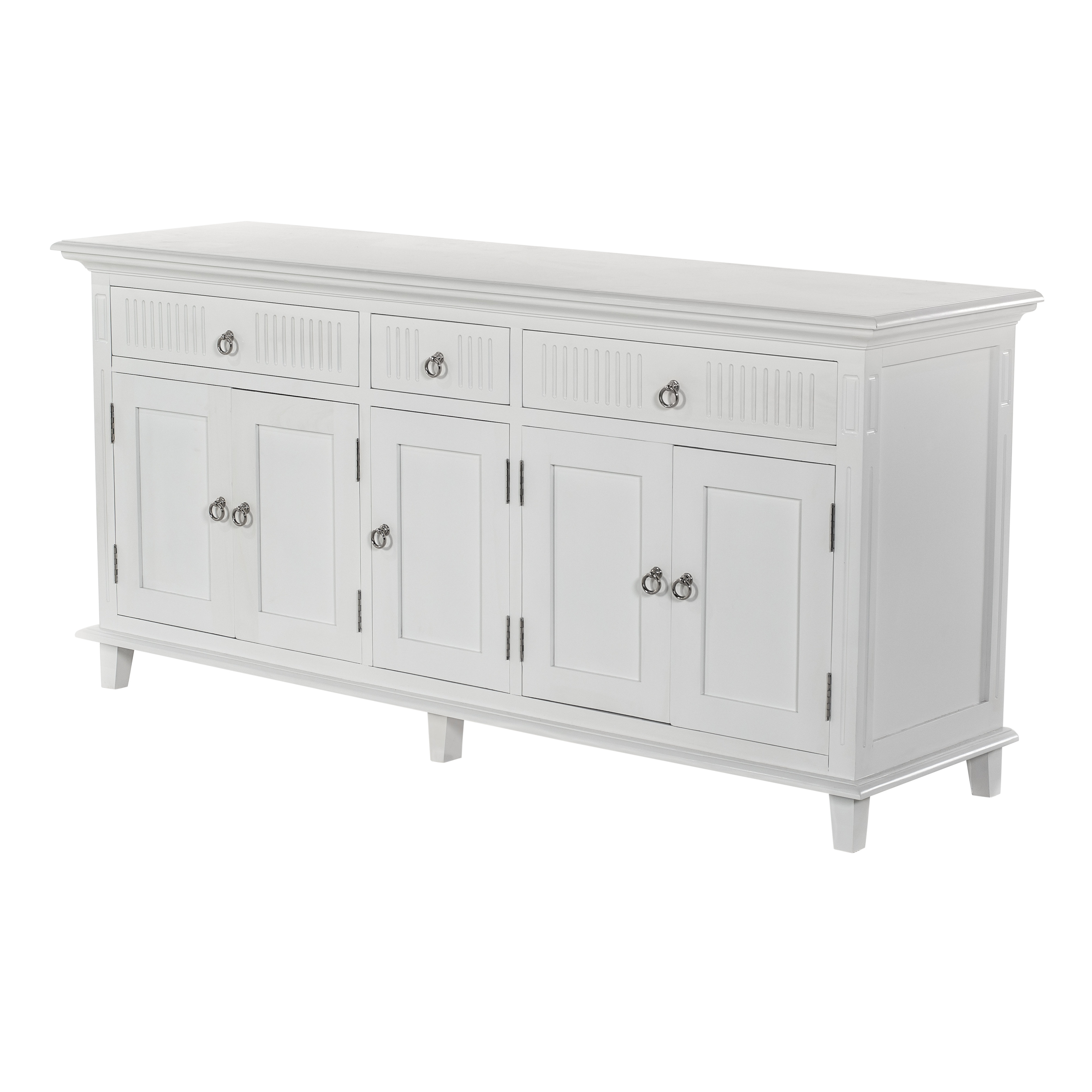 Rosalind Wheeler Aliyat Knowsley Bottom - Kitchen Buffet Table With 5 Doors 3 Drawers | Wayfair