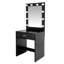 Ensemble de meuble-lavabo avec miroir Angleton-112542869