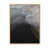 Toile brune avec cadre flottant