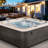 Destination™ 6-Person 59-Jet 80-Port 4-Pump Non-Lounger Hot Tub Spa with Bluetooth, Stainless Steel Heater, Programmable LED Lighting, Insulated Cover Included