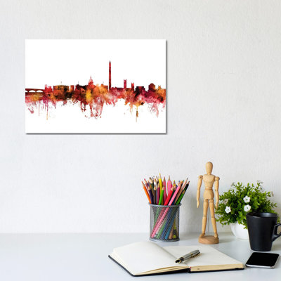 Washington, DC Skyline by Michael Tompsett - Wrapped Canvas Gallery-Wrapped Canvas Giclée
