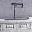 Matte Black Pot Filler Faucet With Extension - Brass, Arm For Easy Filling Process, Double Handles To Regulate Water Flow Quantity, Corrosion Finish Faucet, Style Optimal Regulation, & Treatment-1752555860