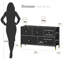 Commode double 5 tiroirs l 39,4 po-88306022